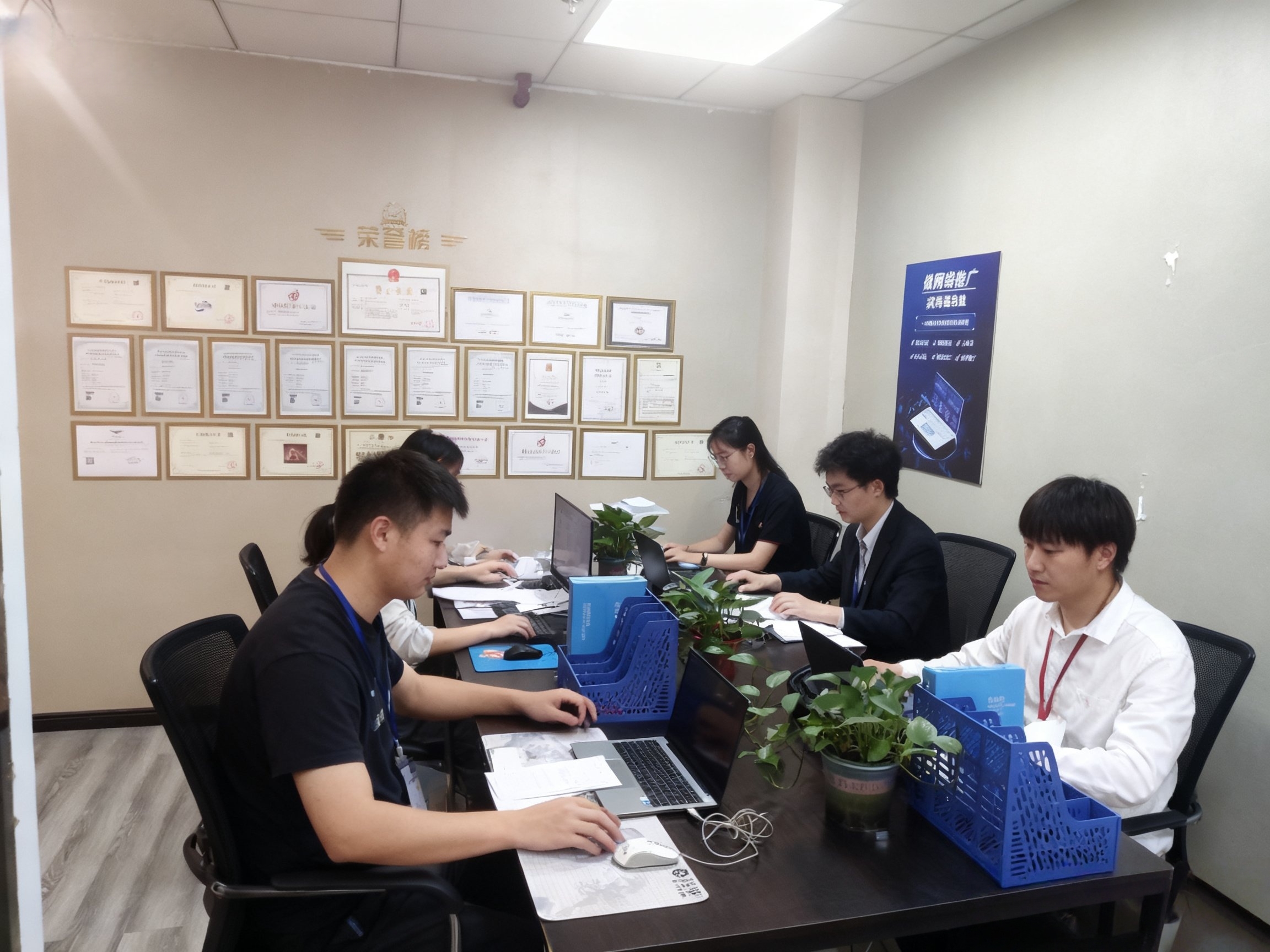 公司实拍短视频制作环境